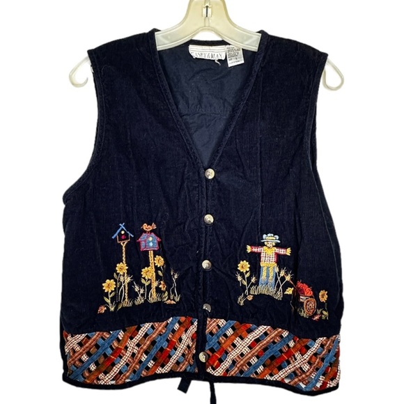 Vintage Casey & Max Fall Vest - Picture 1 of 4